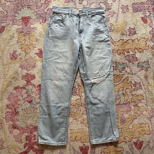 Madewell 90's Straight Crop Size 27